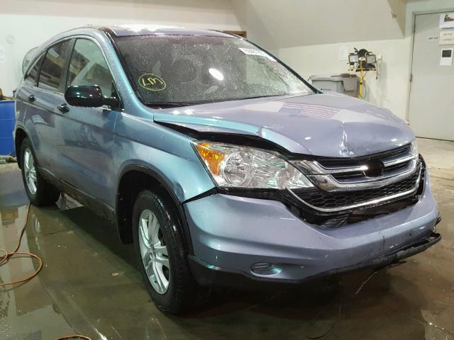 5J6RE4H50BL051994 - 2011 HONDA CR-V EX BLUE photo 1