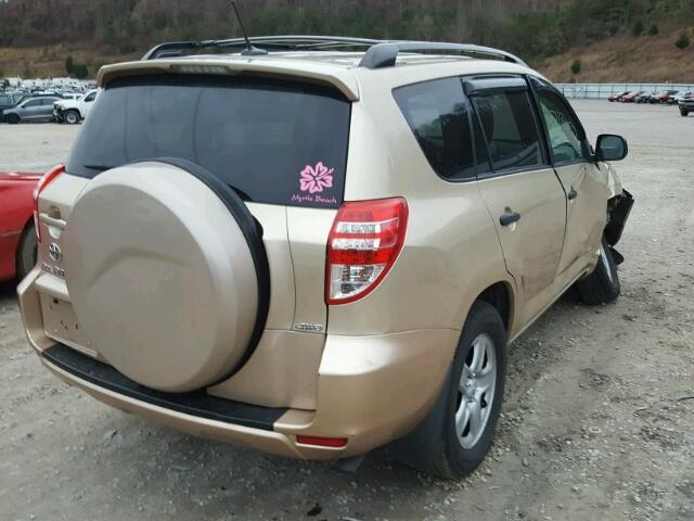 JTMBF4DV8A5017525 - 2010 TOYOTA RAV4 GOLD photo 4