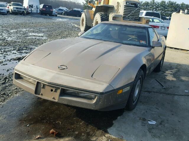 1G1AY0789E5150202 - 1984 CHEVROLET CORVETTE GOLD photo 2