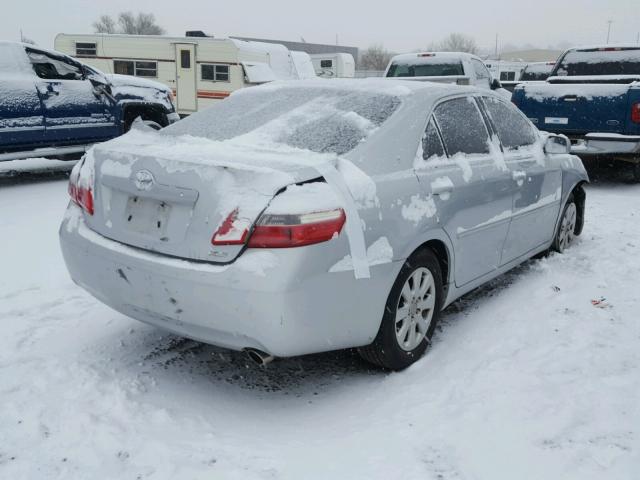 4T1BE46K07U137075 - 2007 TOYOTA CAMRY NEW SILVER photo 4