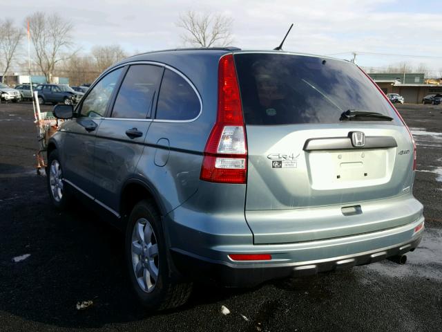 5J6RE4H49BL006138 - 2011 HONDA CR-V SE GRAY photo 3