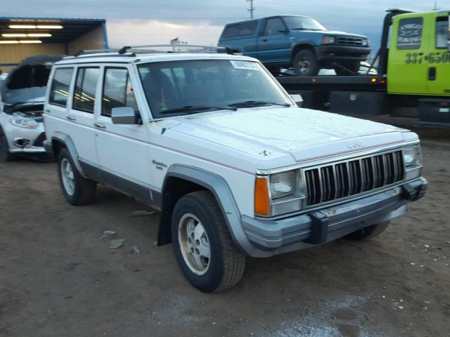 1J4FJ58S1ML607677 - 1991 JEEP CHEROKEE L WHITE photo 1