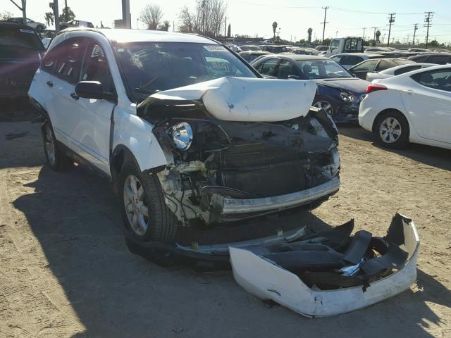 JHLRE38557C005040 - 2007 HONDA CR-V EX WHITE photo 1