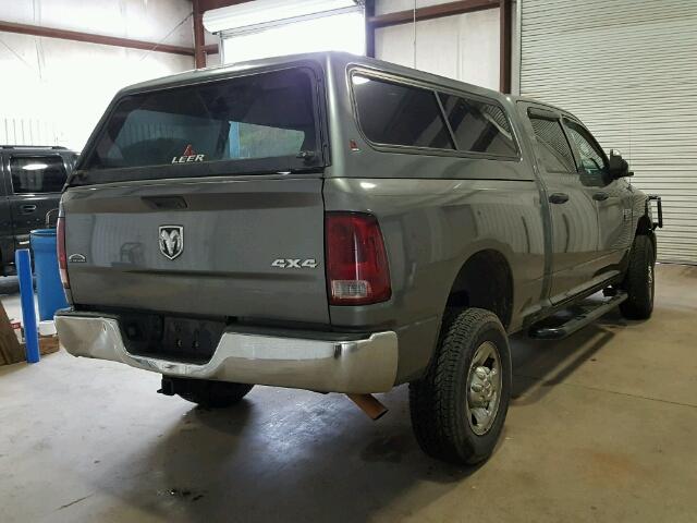 3D7TT2CT3BG615149 - 2011 DODGE RAM 2500 GRAY photo 4