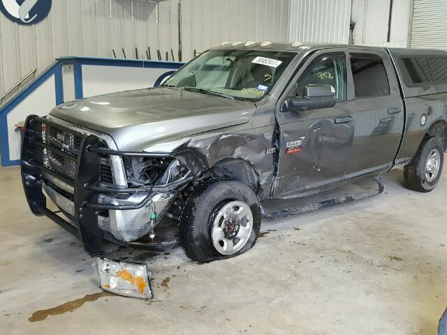 3D7TT2CT3BG615149 - 2011 DODGE RAM 2500 GRAY photo 9