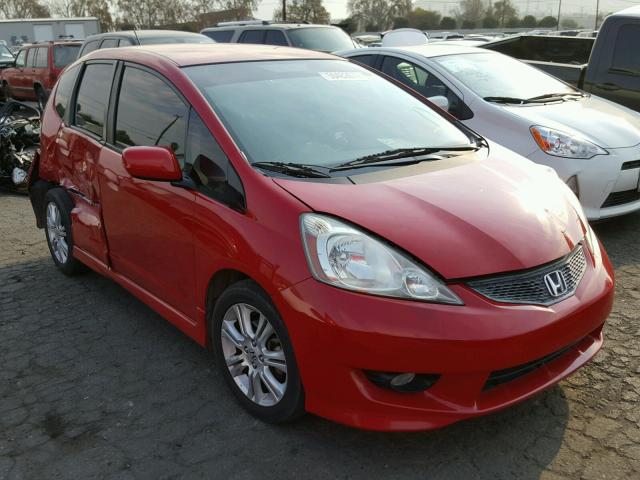 JHMGE8H50BC016861 - 2011 HONDA FIT SPORT RED photo 1