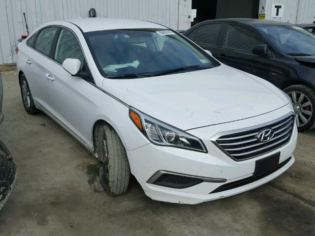 5NPE24AF4HH552948 - 2017 HYUNDAI SONATA SE WHITE photo 1