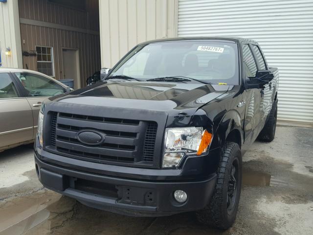 1FTFW1CF3BKD26560 - 2011 FORD F150 SUPER BLACK photo 2