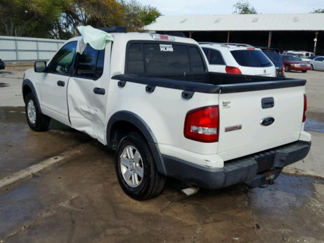 1FMEU31E98UB20353 - 2008 FORD EXPLORER S WHITE photo 3