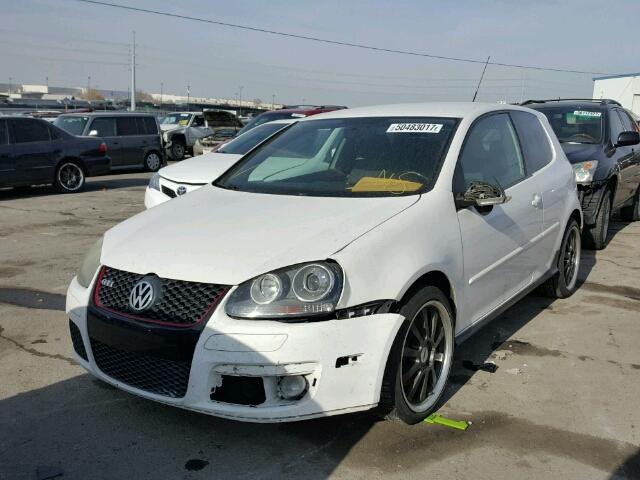 WVWFV71K47W119312 - 2007 VOLKSWAGEN NEW GTI FA WHITE photo 2