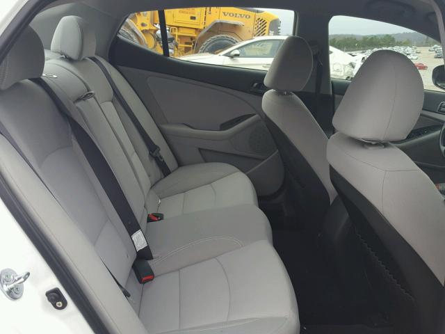 KNAGM4A74D5354535 - 2013 KIA OPTIMA LX WHITE photo 6