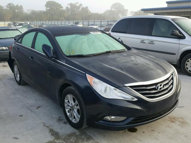 5NPEB4AC0DH651931 - 2013 HYUNDAI SONATA GLS BLUE photo 1