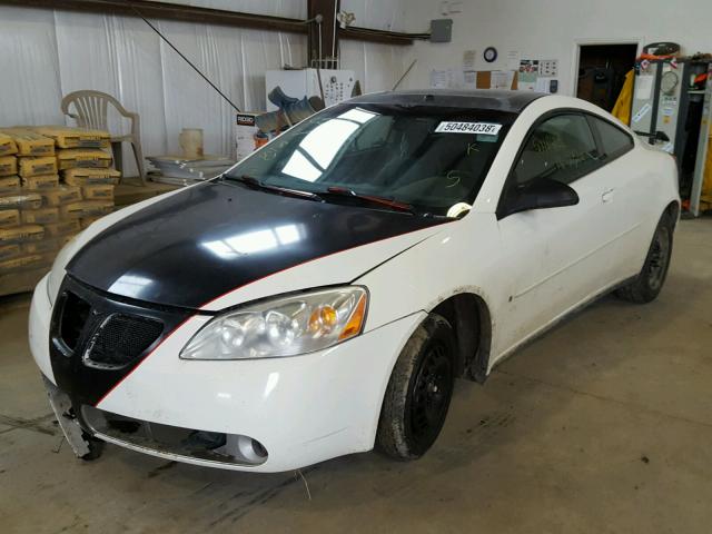 1G2ZH158864284083 - 2006 PONTIAC G6 GT WHITE photo 2