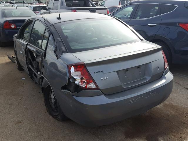 1G8AZ55F36Z140515 - 2006 SATURN ION LEVEL BLACK photo 3