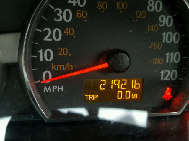 1G8AZ55F36Z140515 - 2006 SATURN ION LEVEL BLACK photo 8