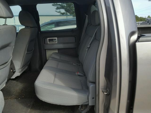 1FTFW1ET2BFB75013 - 2011 FORD F150 SUPER GRAY photo 6