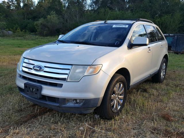 2FMDK39C67BB14244 - 2007 FORD EDGE SEL P CREAM photo 2