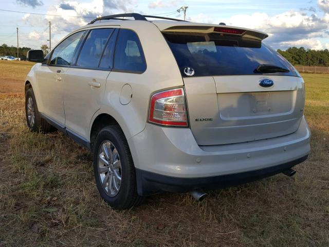 2FMDK39C67BB14244 - 2007 FORD EDGE SEL P CREAM photo 3