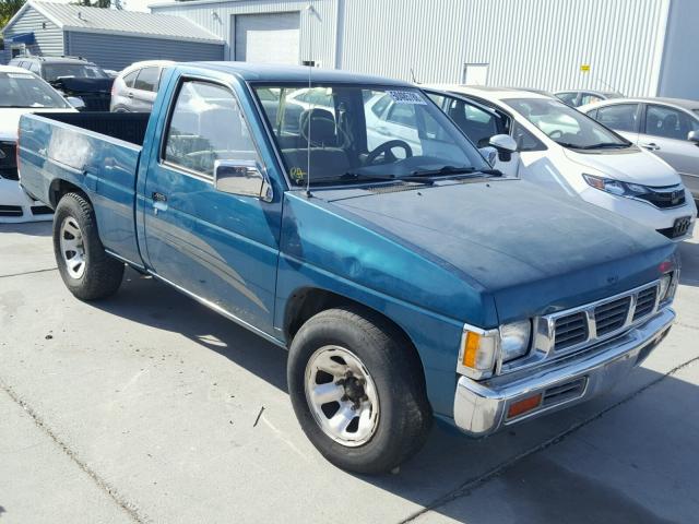 1N6SD11S4SC452972 - 1995 NISSAN TRUCK E/XE GREEN photo 1