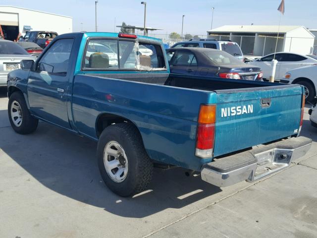 1N6SD11S4SC452972 - 1995 NISSAN TRUCK E/XE GREEN photo 3