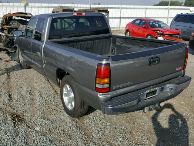 1GTEC19Z36Z221018 - 2006 GMC NEW SIERRA GRAY photo 3