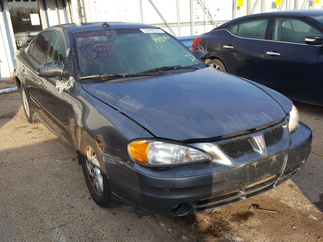 1G2NE52F34M576996 - 2004 PONTIAC GRAND AM S ნაცრისფერი ფოტო 1