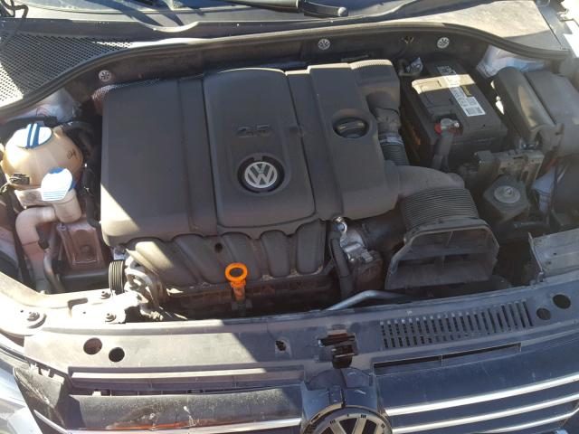 1VWAP7A31DC014458 - 2013 VOLKSWAGEN PASSAT S SILVER photo 7