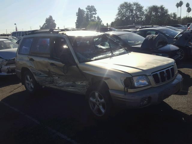 JF1SF65512H706967 - 2002 SUBARU FORESTER S GREEN photo 1