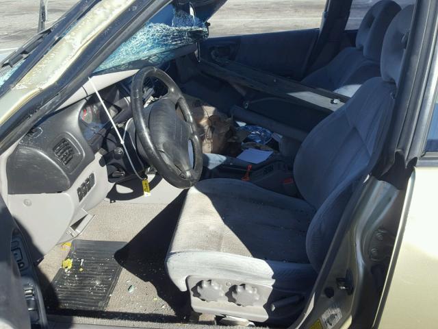 JF1SF65512H706967 - 2002 SUBARU FORESTER S GREEN photo 5