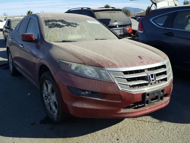 5J6TF2H54AL001198 - 2010 HONDA ACCORD CRO RED photo 1