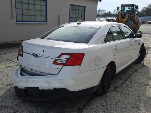 1FAHP2MK0GG127070 - 2016 FORD TAURUS POL WHITE photo 4