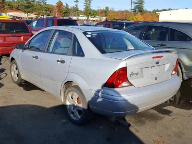 1FAFP38Z14W111322 - 2004 FORD FOCUS ZTS GRAY photo 3