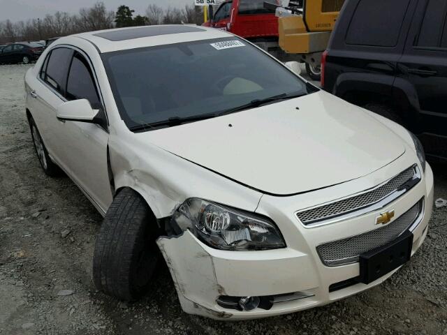 1G1ZE5E74BF278680 - 2011 CHEVROLET MALIBU LTZ WHITE photo 1