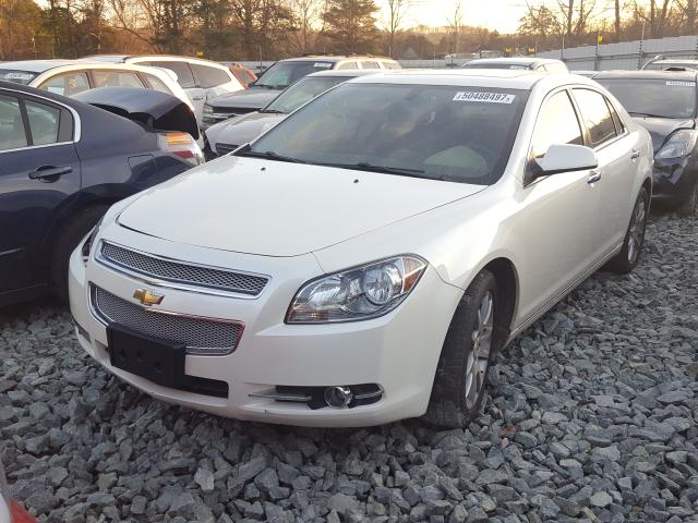 1G1ZE5E74BF278680 - 2011 CHEVROLET MALIBU LTZ WHITE photo 2