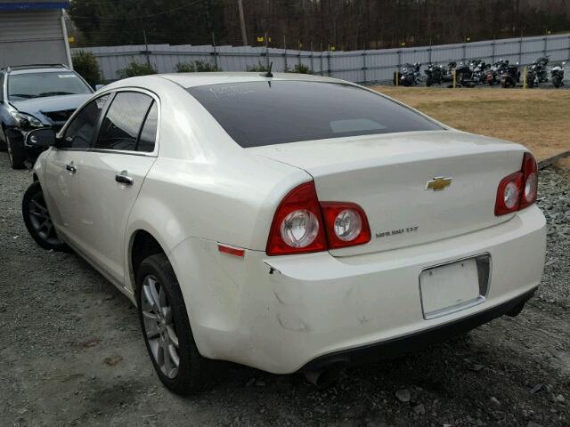 1G1ZE5E74BF278680 - 2011 CHEVROLET MALIBU LTZ WHITE photo 3