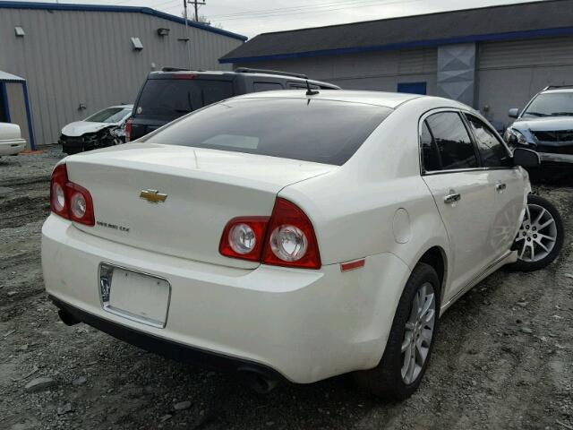 1G1ZE5E74BF278680 - 2011 CHEVROLET MALIBU LTZ WHITE photo 4