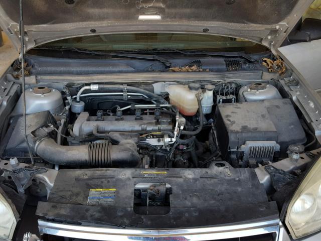 1G1ZS58F87F107014 - 2007 CHEVROLET MALIBU LS ნაცრისფერი ფოტო 7