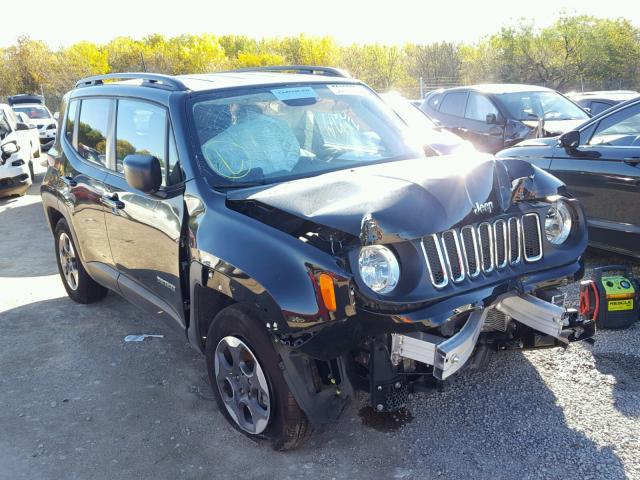 ZACCJAAB9JPG85725 - 2018 JEEP RENEGADE S BLACK photo 1