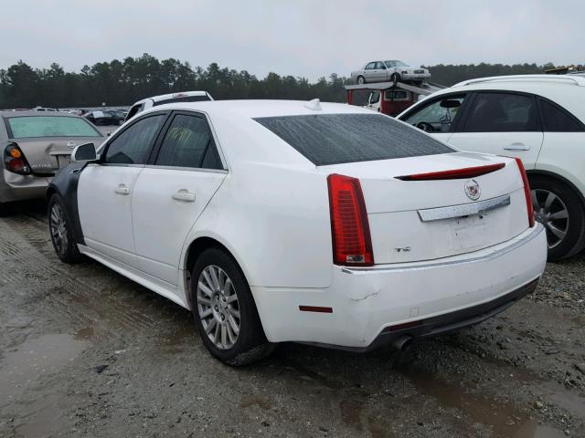 1G6DE5EY8B0119600 - 2011 CADILLAC CTS LUXURY WHITE photo 3