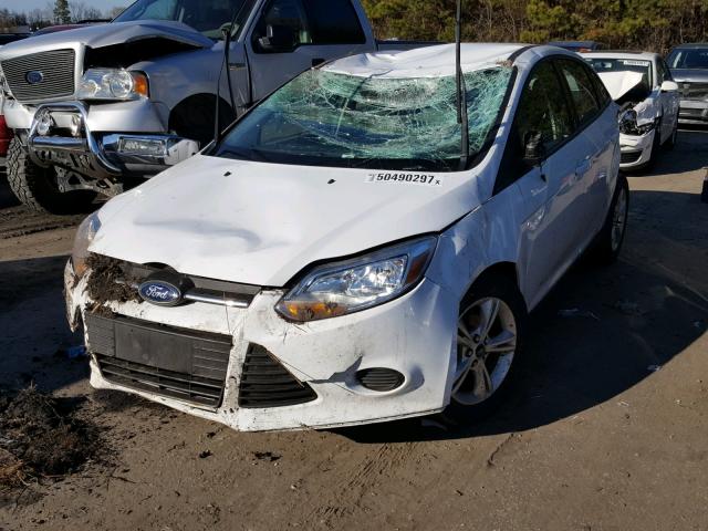 1FADP3F20EL314413 - 2014 FORD FOCUS SE WHITE photo 2