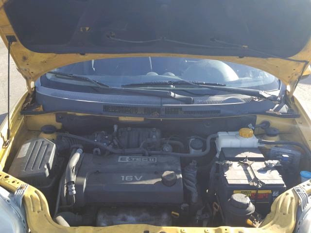 KL1TD56658B044755 - 2008 CHEVROLET AVEO BASE Сары фото 7