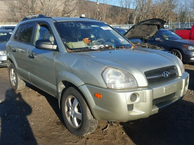 KM8JM12B17U549640 - 2007 HYUNDAI TUCSON GLS SILVER photo 1