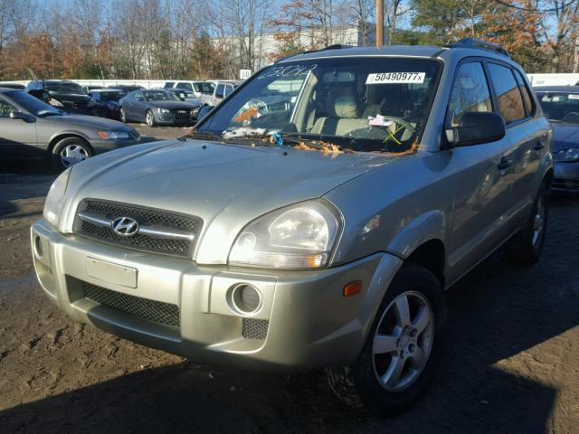 KM8JM12B17U549640 - 2007 HYUNDAI TUCSON GLS SILVER photo 2