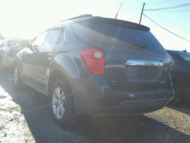 2CNFLNEW7A6256720 - 2010 CHEVROLET EQUINOX LT GRAY photo 3