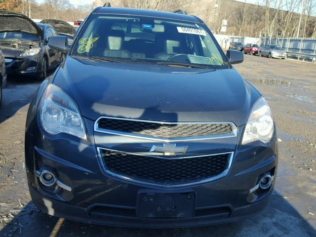 2CNFLNEW7A6256720 - 2010 CHEVROLET EQUINOX LT GRAY photo 9