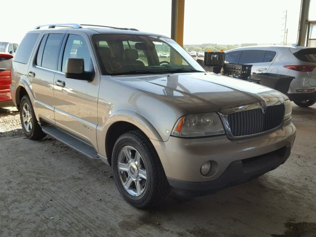5LMEU88HX4ZJ46368 - 2004 LINCOLN AVIATOR TAN photo 1