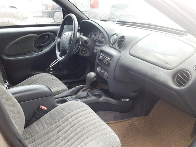 1G2NE52T2WC703798 - 1998 PONTIAC GRAND AM S თაფლისფერი ფოტო 5