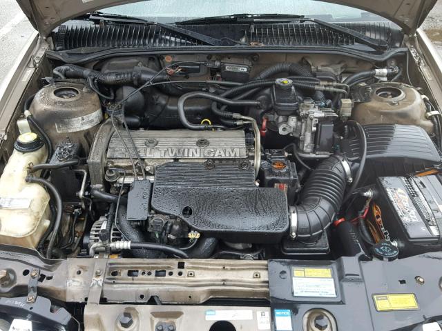 1G2NE52T2WC703798 - 1998 PONTIAC GRAND AM S თაფლისფერი ფოტო 7