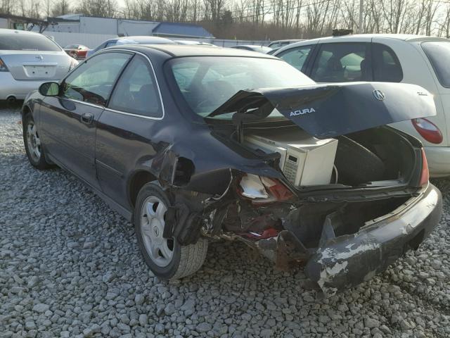 19UYA1255VL000338 - 1997 ACURA 2.2CL Սև լուսանկար 3