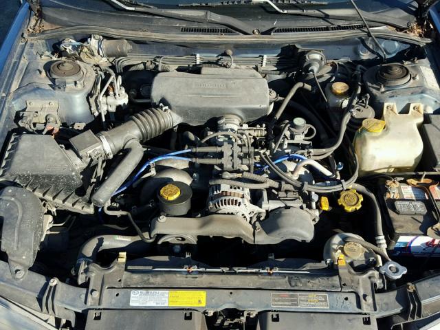 4S3BG6858X7604128 - 1999 SUBARU LEGACY OUT GREEN photo 7